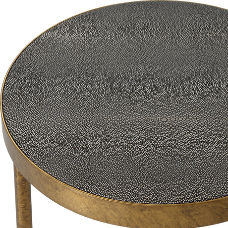 Aragon Brass Nesting Tables - Set Of 2 | Uttermost | Home Elegance USA