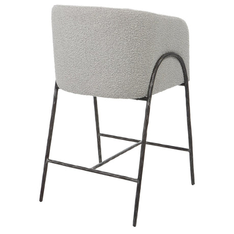 Uttermost Jacobsen Gray 27" Counter Stool - Home Elegance USA