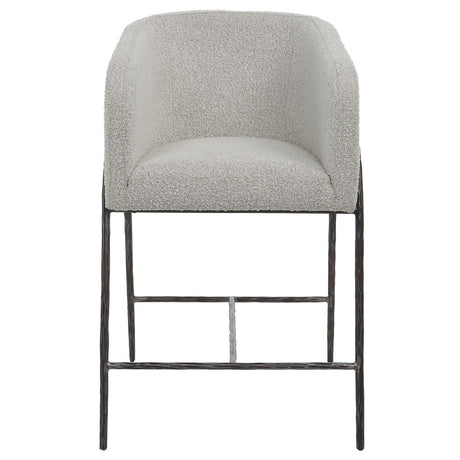 Uttermost Jacobsen Gray 27" Counter Stool - Home Elegance USA