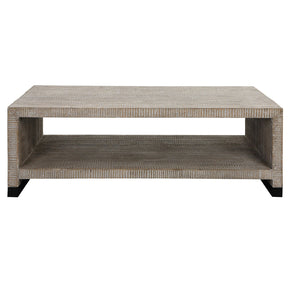 Bosk White Washed Coffee Table | Uttermost | Home Elegance USA