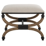 Uttermost Icaria Upholstered Small Bench - Home Elegance USA