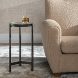 Uttermost Eternity Iron & Glass Accent Table - Home Elegance USA