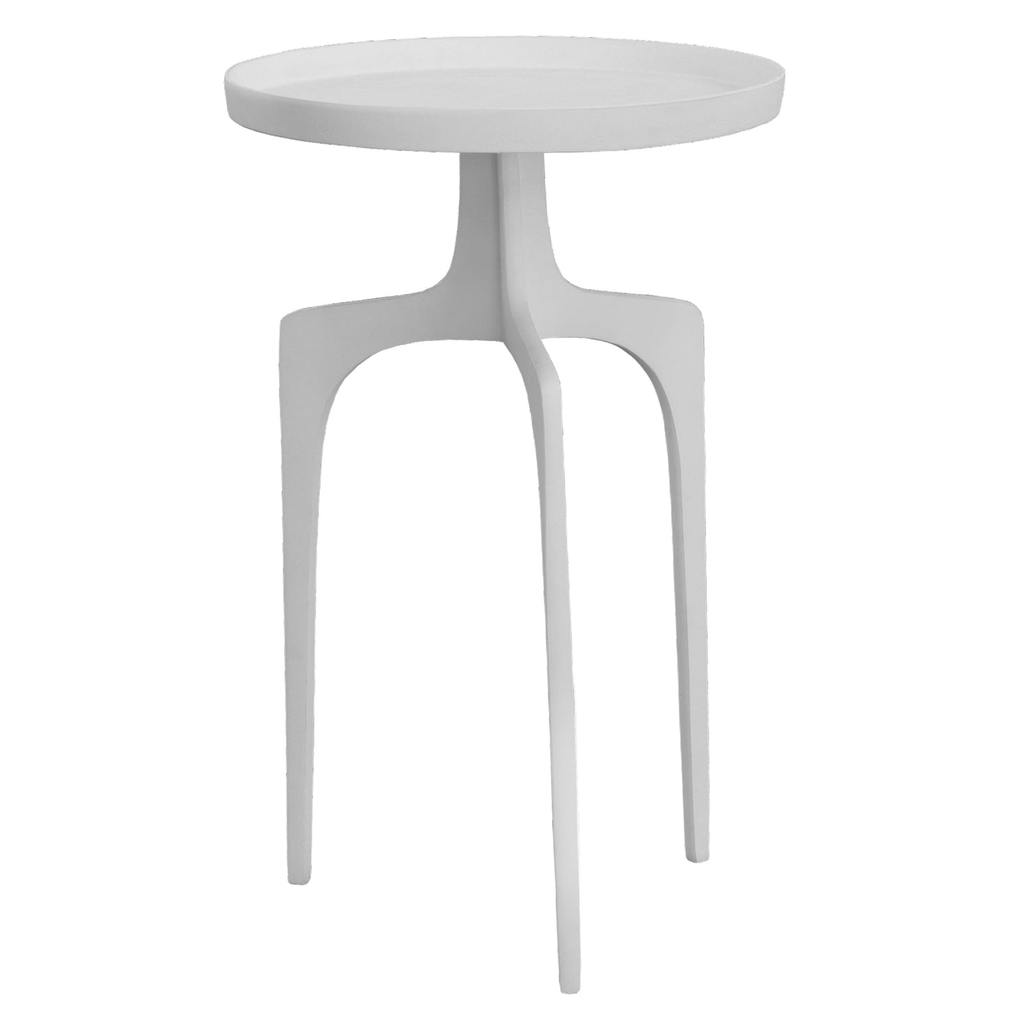 Uttermost Kenna White Accent Table - Home Elegance USA