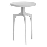 Uttermost Kenna White Accent Table - Home Elegance USA