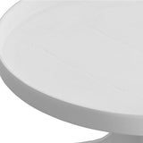 Uttermost Kenna White Accent Table - Home Elegance USA
