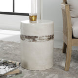 Uttermost Comanche White Ceramic Garden Stool - Home Elegance USA
