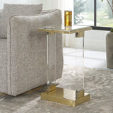 Uttermost Muse Seeded Glass Accent Table - Home Elegance USA
