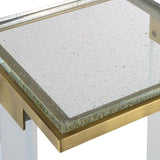 Uttermost Muse Seeded Glass Accent Table - Home Elegance USA