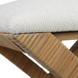 Uttermost St. Tropez Rattan Small Bench - Home Elegance USA