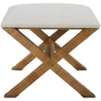 Uttermost St. Tropez Rattan Small Bench - Home Elegance USA
