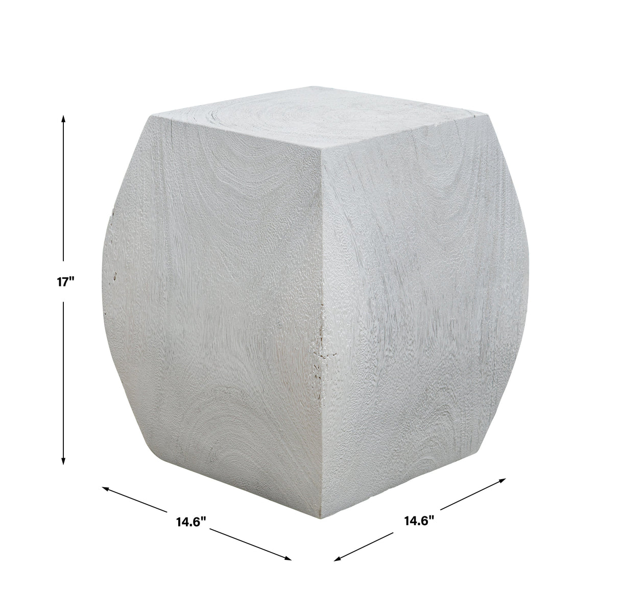 Uttermost Grove Wooden Accent Stool - Home Elegance USA