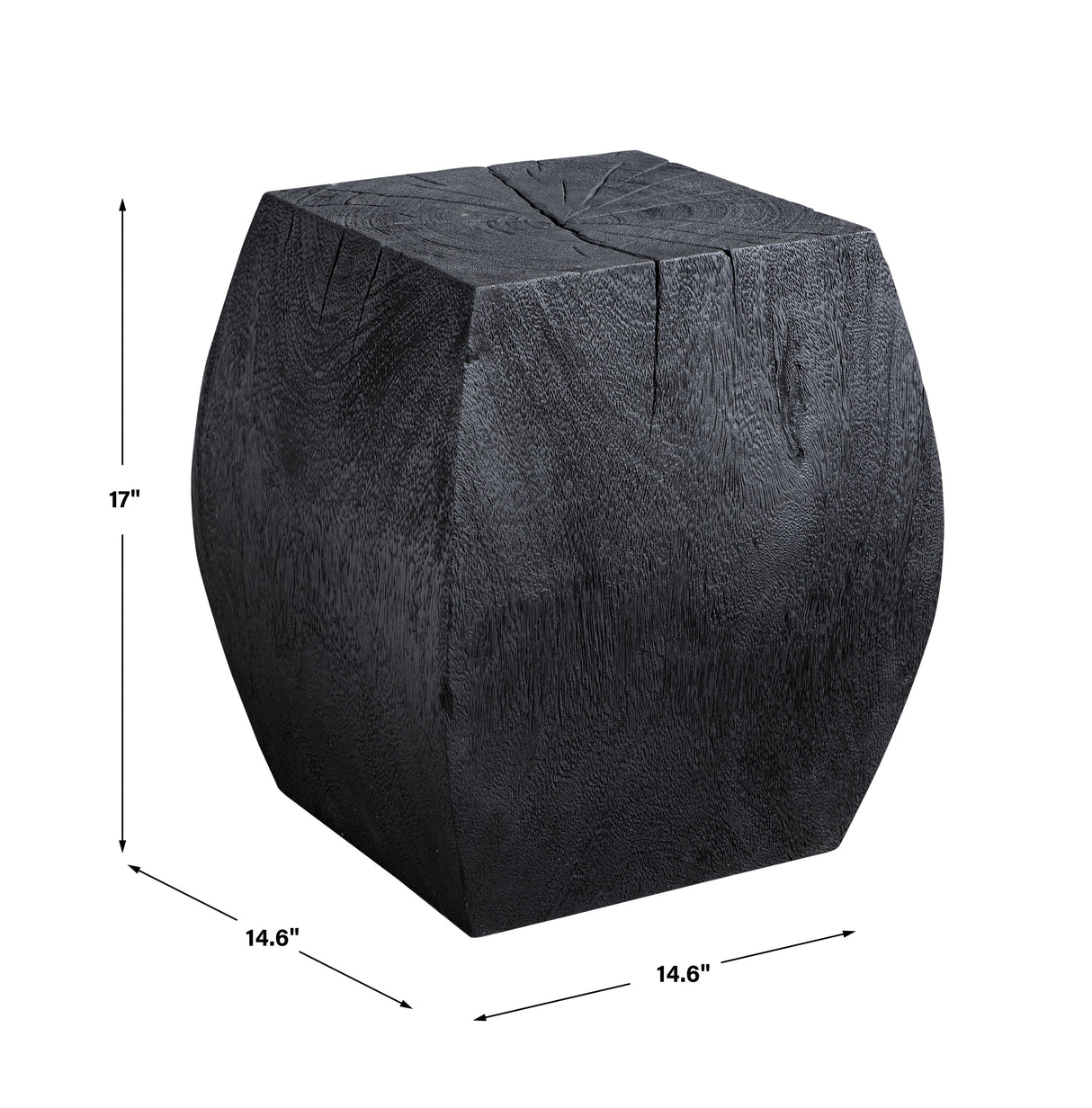Uttermost Grove Wooden Accent Stool - Home Elegance USA