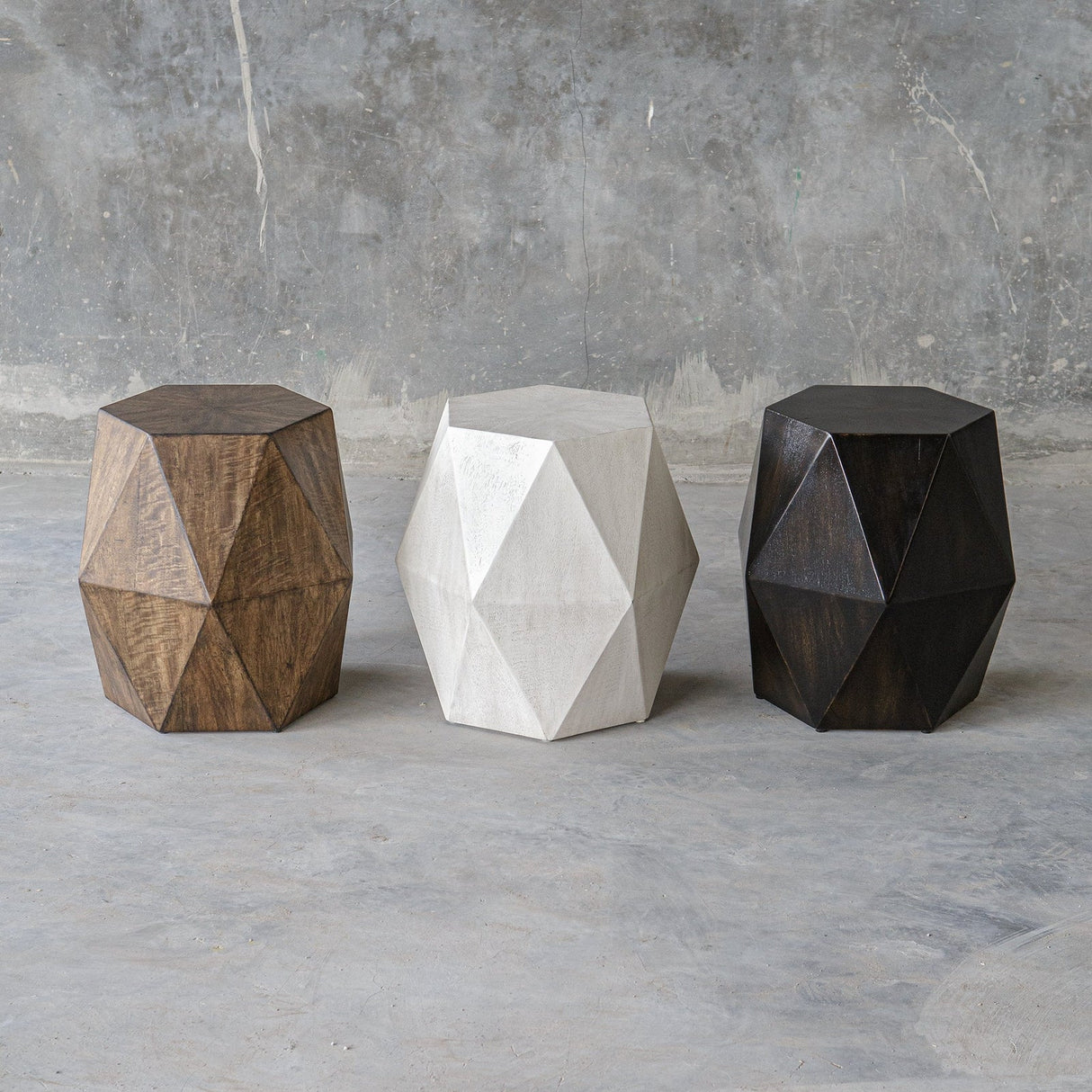 Uttermost Volker Geometric Accent Table - Home Elegance USA