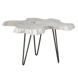 Uttermost Trillium Bleached Teak Coffee Table - Home Elegance USA