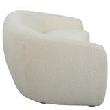 Capra Art Deco White Sofa | Uttermost | Home Elegance USA
