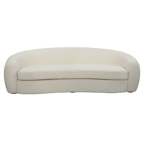 Capra Art Deco White Sofa | Uttermost | Home Elegance USA
