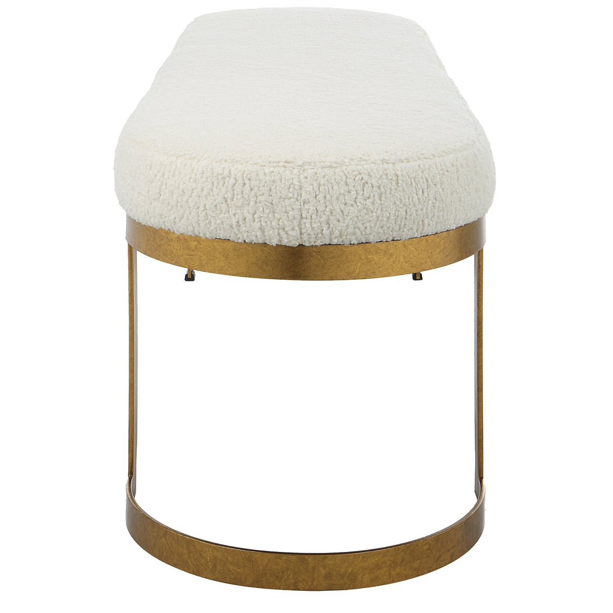 Uttermost Infinity Gold Bench - Home Elegance USA