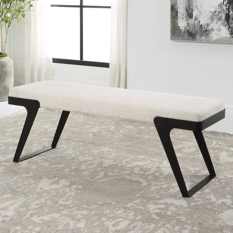 Uttermost Hover Modern Bench - Home Elegance USA