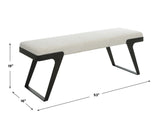 Uttermost Hover Modern Bench - Home Elegance USA