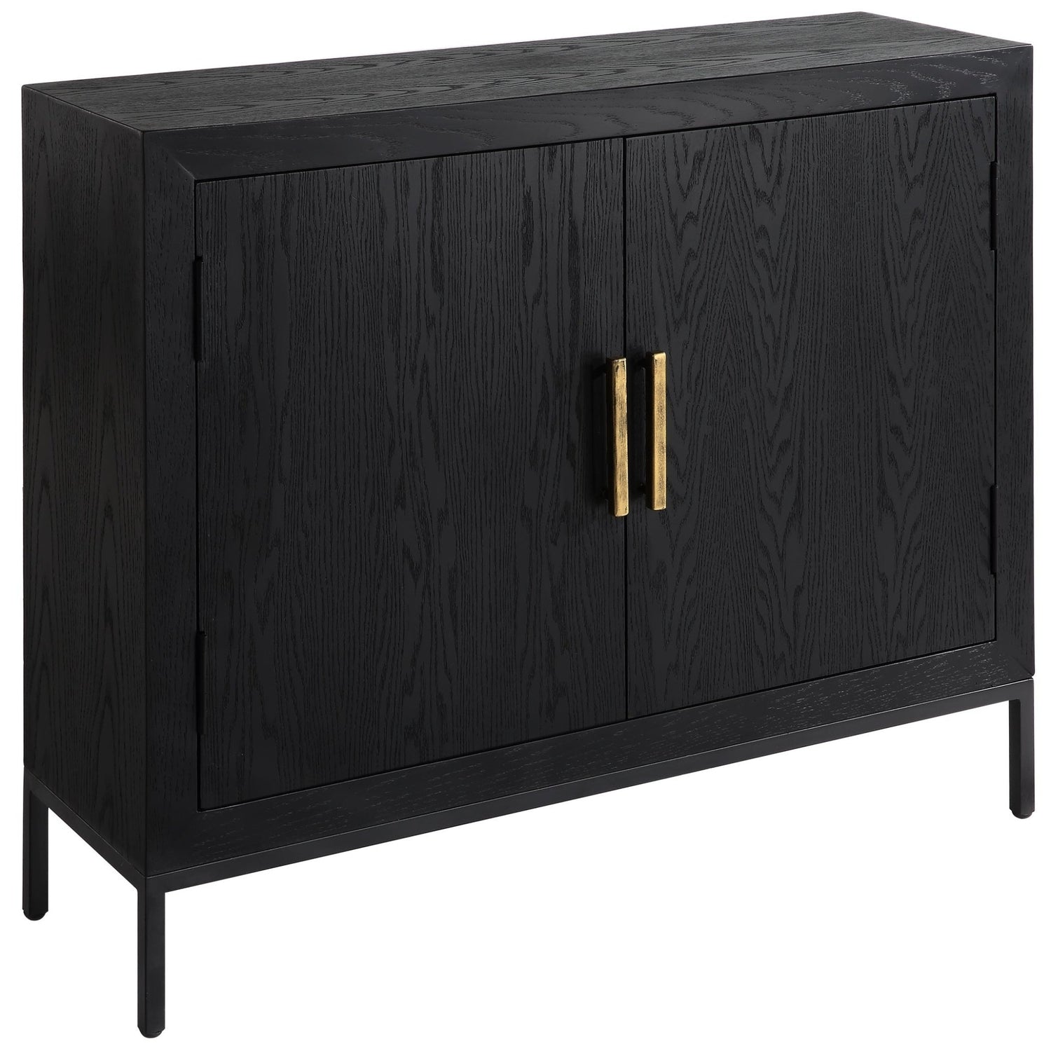 Uttermost Front Range Dark Oak 2 Door Cabinet - Home Elegance USA