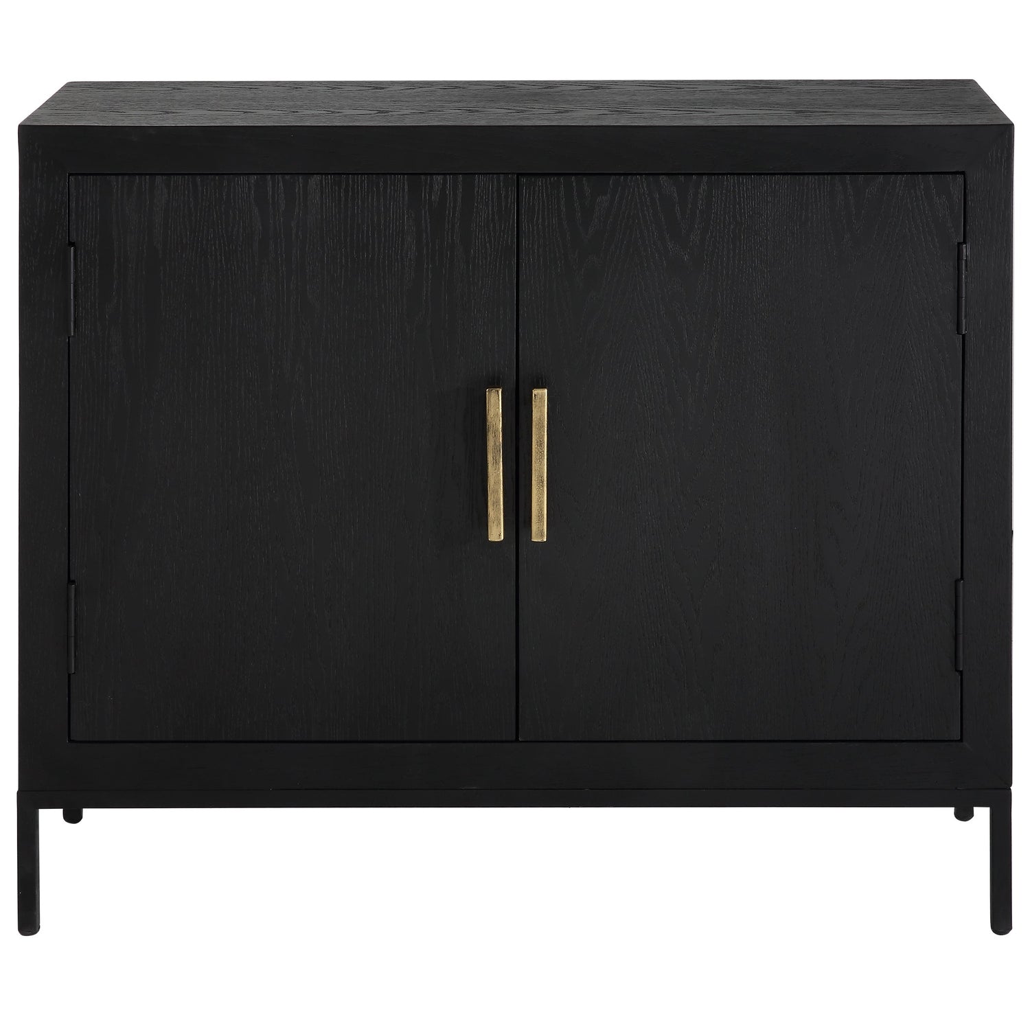 Uttermost Front Range Dark Oak 2 Door Cabinet - Home Elegance USA
