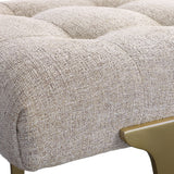 Uttermost Imperial Upholstered Gray Bench - Home Elegance USA