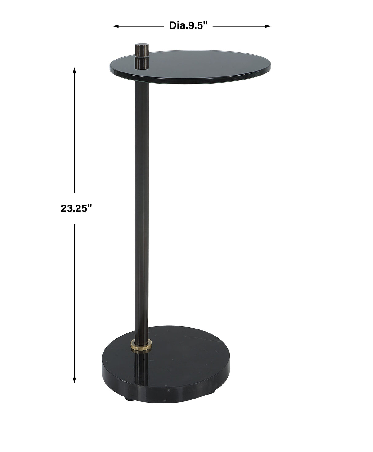 Uttermost Steward Round Drink Table - Home Elegance USA