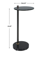 Uttermost Steward Round Drink Table - Home Elegance USA