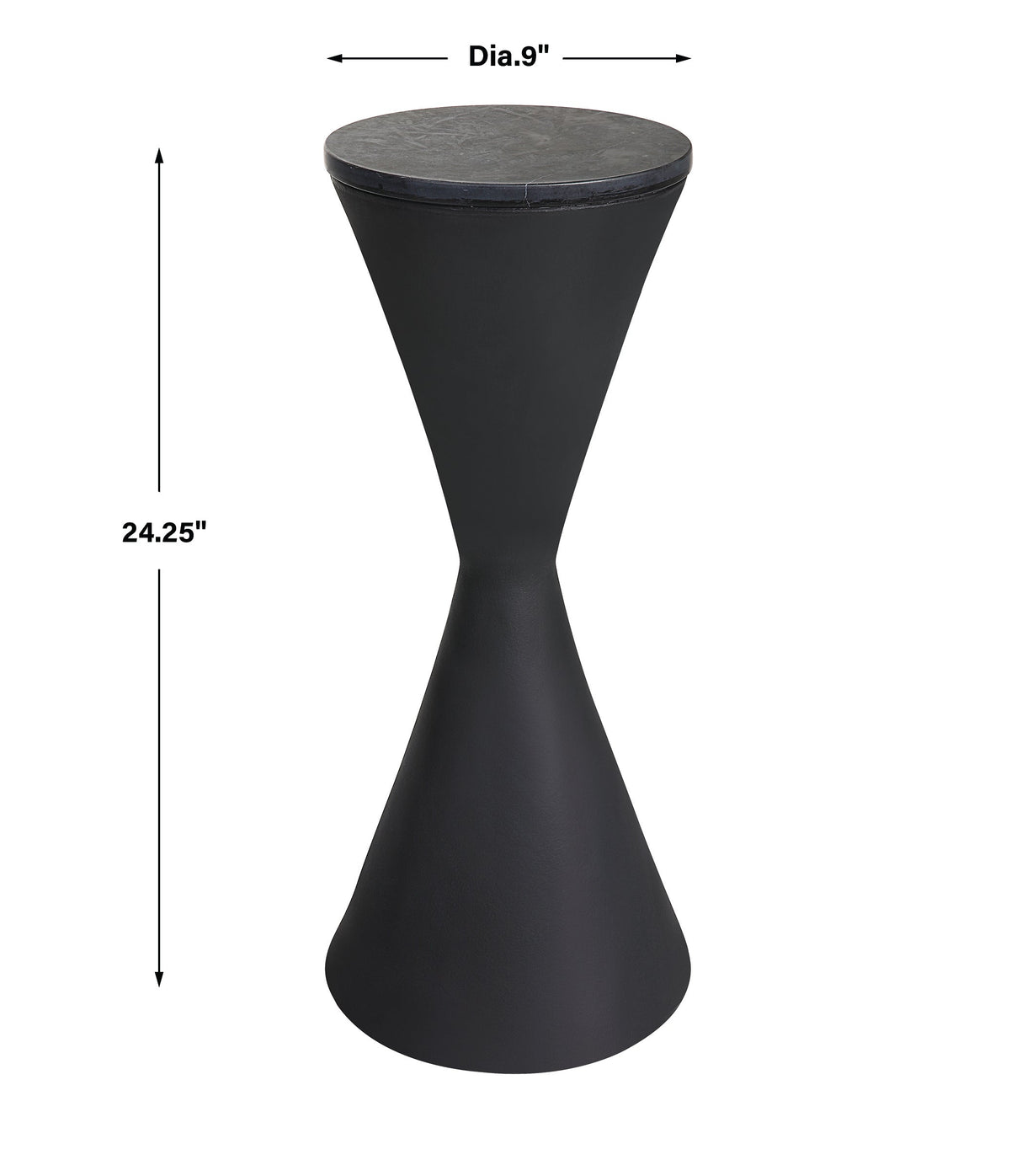 Uttermost Time'S Up Hourglass Shaped Drink Table - Home Elegance USA