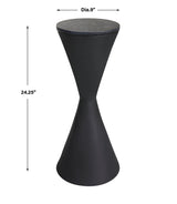 Uttermost Time'S Up Hourglass Shaped Drink Table - Home Elegance USA