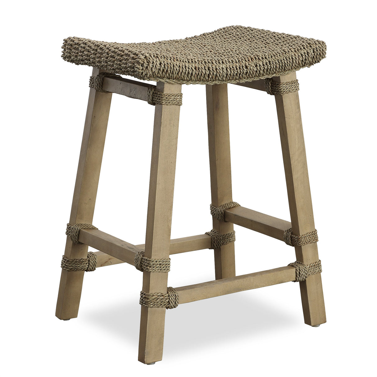 Uttermost Everglade Sea Grass Counter Stool - Home Elegance USA