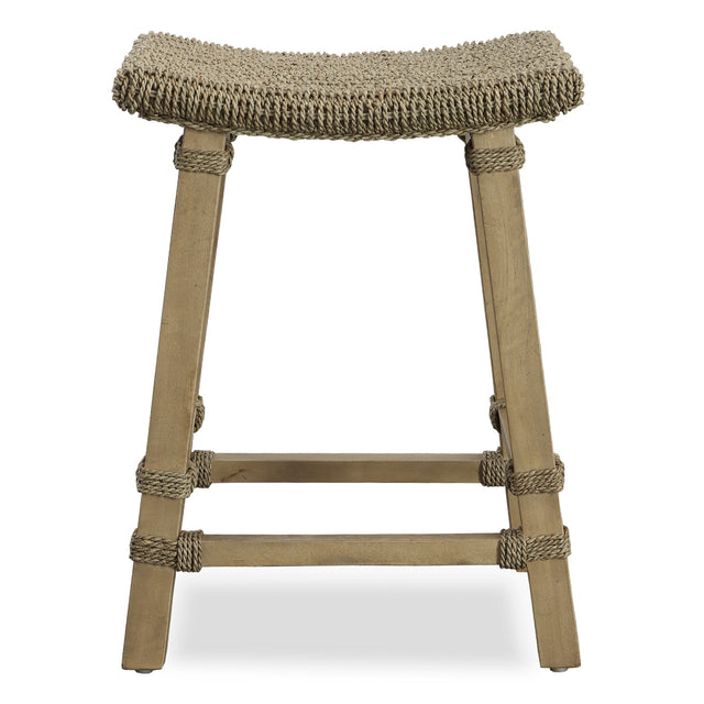 Uttermost Everglade Sea Grass Counter Stool - Home Elegance USA