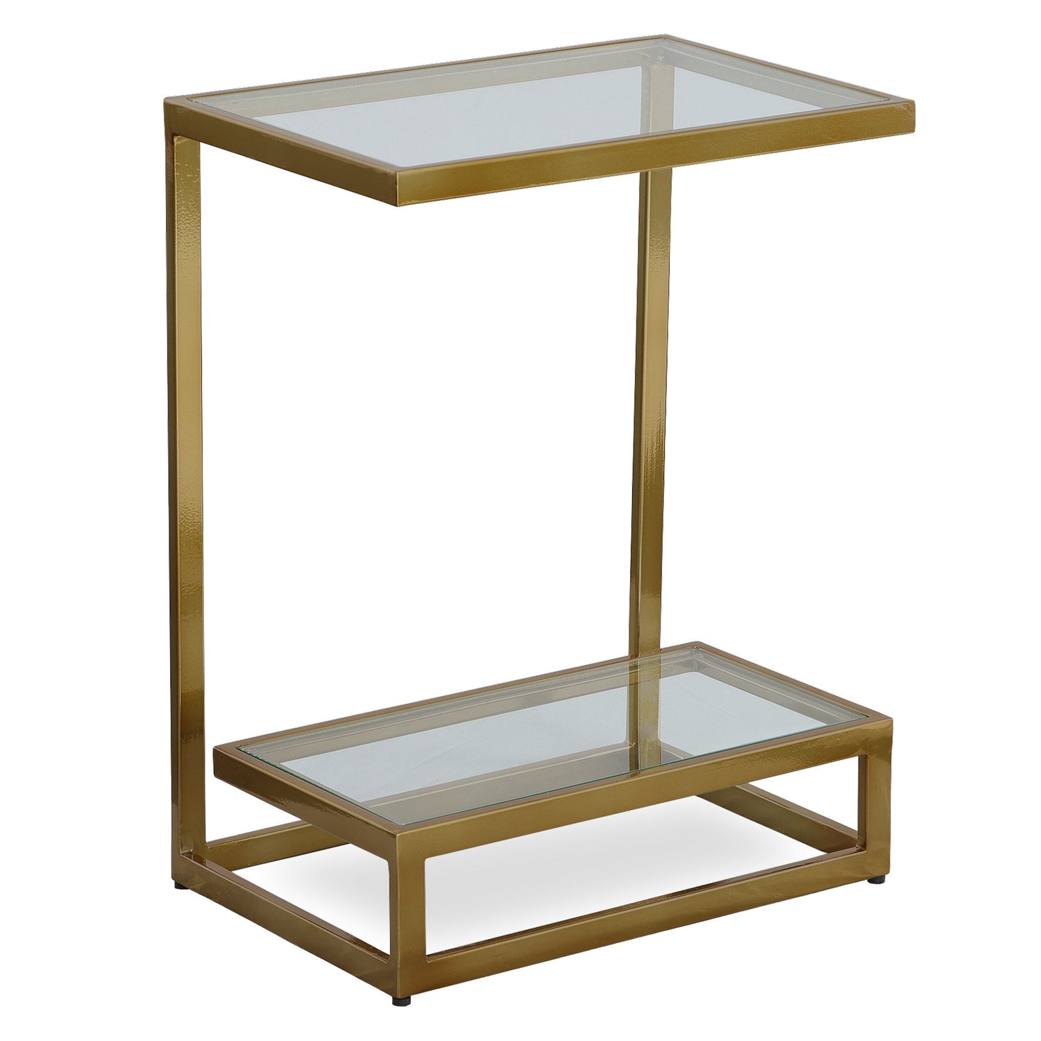 Uttermost Musing Brushed Brass Accent Table - Home Elegance USA