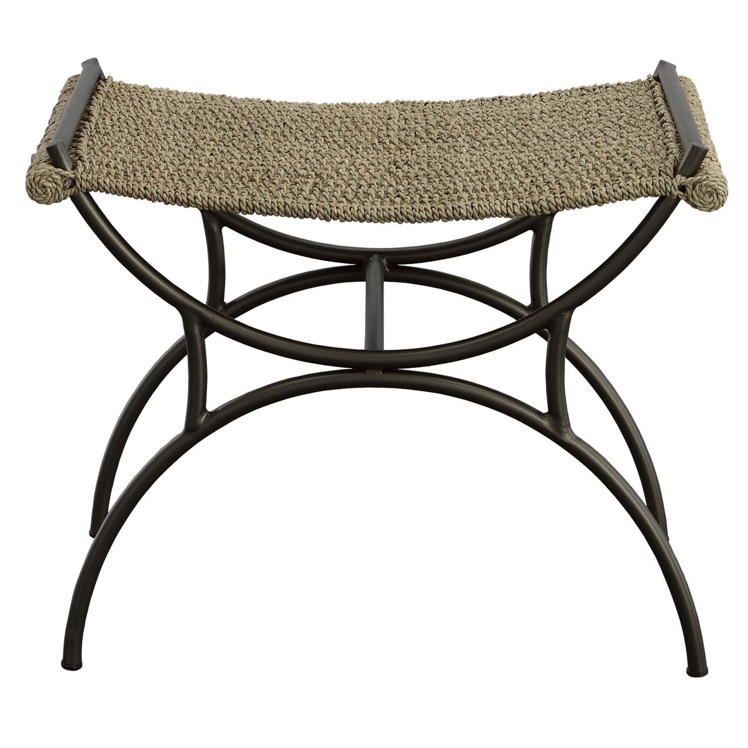 Uttermost Playa Seagrass Small Bench - Home Elegance USA