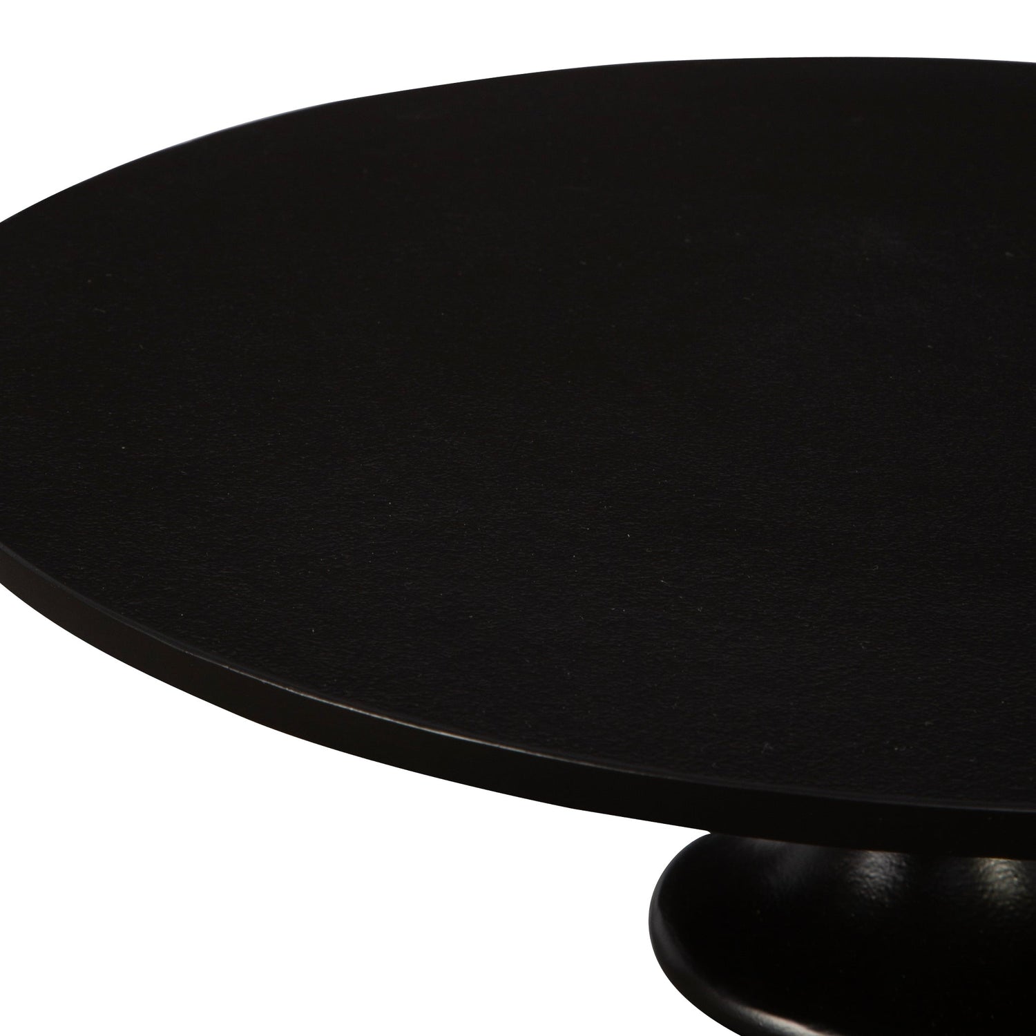 Uttermost Flight Textured Black Accent Table - Home Elegance USA