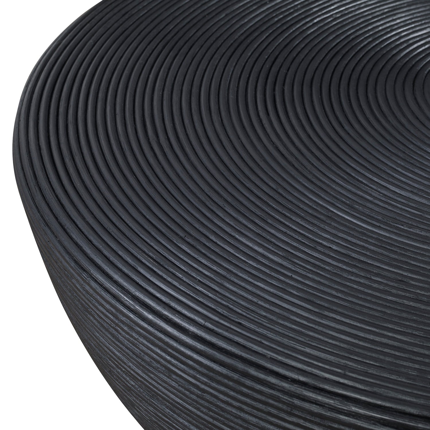 Bongo Black Rattan Coffee Table | Uttermost | Home Elegance USA