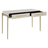 Uttermost Jewel Modern White Desk - Home Elegance USA
