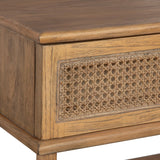 Uttermost Coast Tattan Cane Side Table - Home Elegance USA