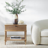 Uttermost Coast Tattan Cane Side Table - Home Elegance USA
