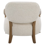 Uttermost Telluride Natural Shearling Accent Chair - Home Elegance USA