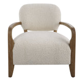 Uttermost Telluride Natural Shearling Accent Chair - Home Elegance USA