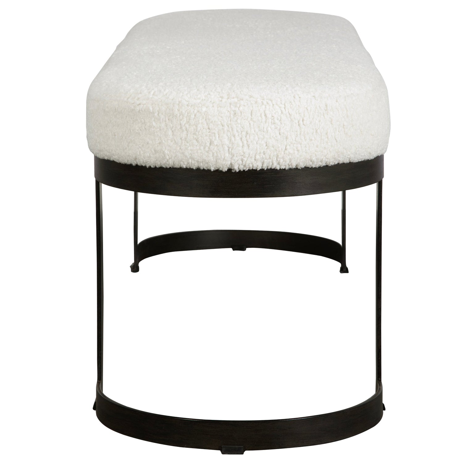 Uttermost Infinity Black Bench - Home Elegance USA