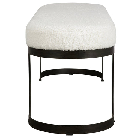 Uttermost Infinity Black Bench - Home Elegance USA