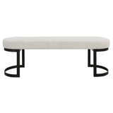 Uttermost Infinity Black Bench - Home Elegance USA
