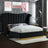 Flora Velvet Platform Bed | Meridian
