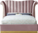 Flora Velvet Platform Bed by Meridian Furniture Meridian Furniture