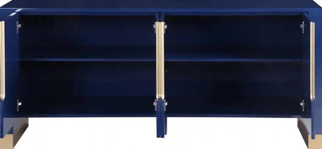 Florence Sideboard / Buffet in Navy Blue Finish by Meridian Furniture Meridian Furniture