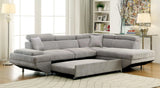 Foreman Contemporary Sectional by Furniture of America Furniture of America