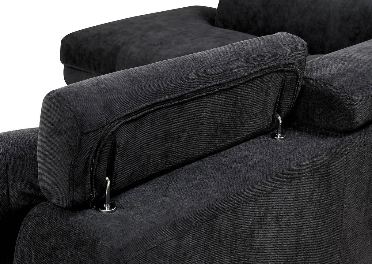 Foreman Contemporary Sectional by Furniture of America Furniture of America