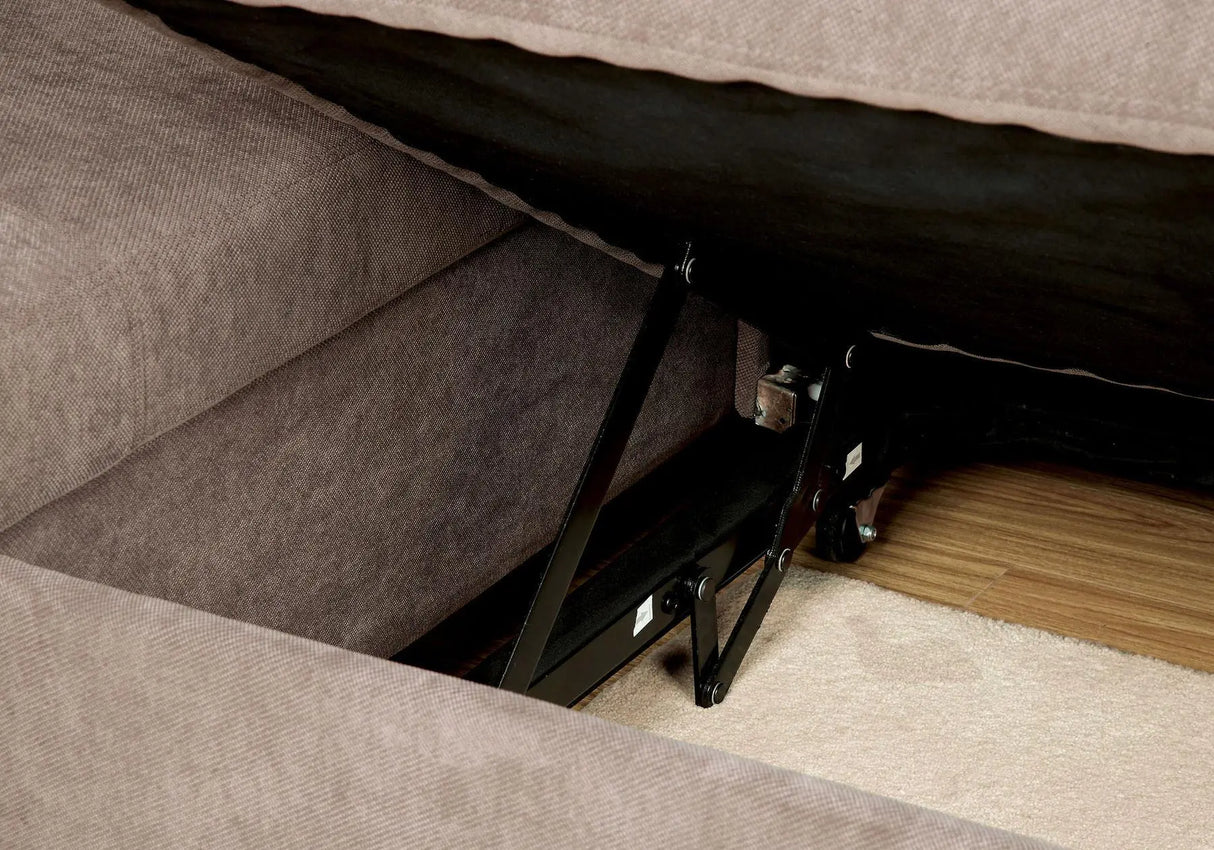 Foreman Contemporary Sectional by Furniture of America Furniture of America